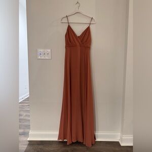Birdy Grey Kaia Dress Terracotta | bridesmaid, wedding guest, prom, formal gown